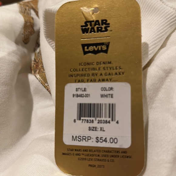 BOYS X-LARGE LEVI'S® X STAR WARS GRAPHIC PULLOVER HOODIE - Picture 4 of 12